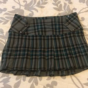 NEVER WORN Plaid Skirt